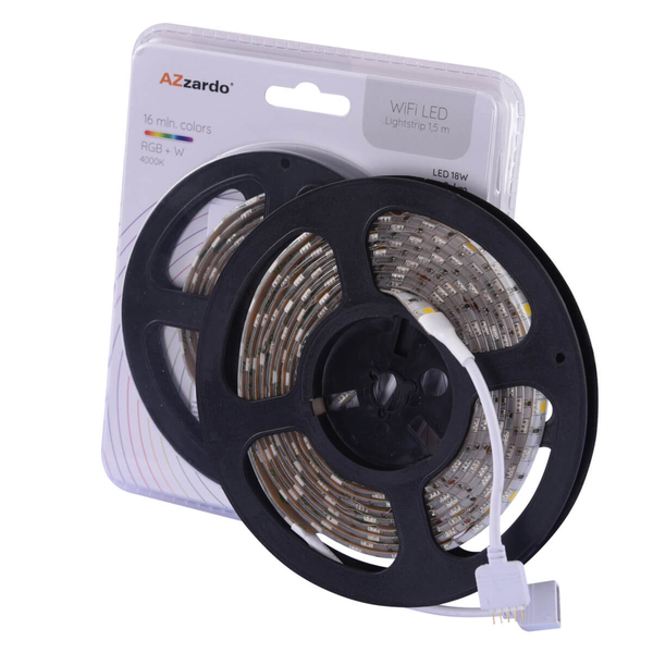Taśma RGB LED AZ3475 LED 4000K IP65 wifi sterowana aplikacją przezroczysty