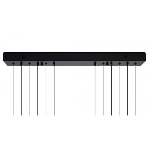 Pierścieniowa lampa wisząca Circulo MSE010100371 Moosee LED 156W 3000K czarna