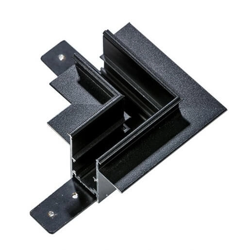 Łącznik L do systemu Track Magnetic 52 Gips2 AZ4681 czarny