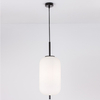 Wisząca lampa nowoczesna Marc LE42719 nad stół do jadalni szklana czarna