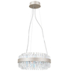 Lampa zwis Horna PND-34386-1-CH-CL LED 36W 3000K szampański przezroczysty