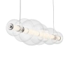 Kulista lampa wisząca Atomo QN-ATOMO-LP7-PC LED 46W 3000K srebrny