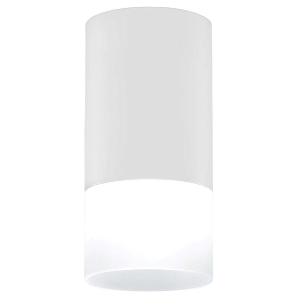 Sufitowa lampa spot 2273686 okrągła tuba downlight industrialny biały