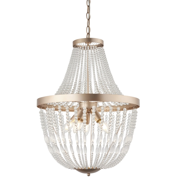 Pałacowy żyrandol kryształowy Celine 81913 Endon glamour różowe złoto