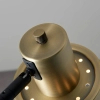 Podłogowa lampa stojąca Mayfield 95465 metalowa srebrny czarny