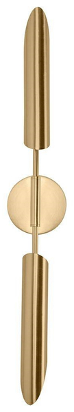 2-płomienna lampa ścienna Locca MSE010400225 złota
