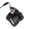 Regulowana lampa wpuszczana RUBIO H0133 Maxlight LED 10W 3000K okrągła czarny 