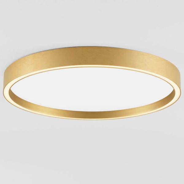 Okrągły plafon metalowy TOCACHE LE44875 LED 38W 2700-3000K złota