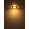 Okrągła lampa sufitowa Belissa 41588D LED 30W 3000K czarna biała