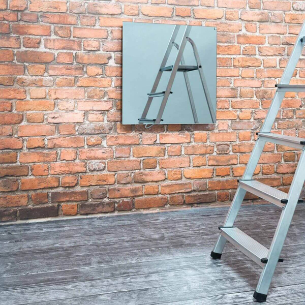 Grzejnik panelowy na podczerwień PM400  IR 60x60cm 400W 8 - 10m2 lustrzany