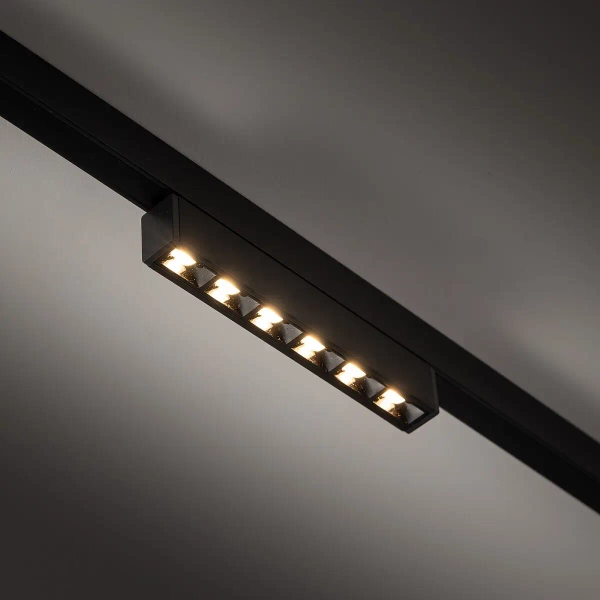 Liniowa lampa do szyn 1-obwodowych 11718 LED 5W 3000K czarna
