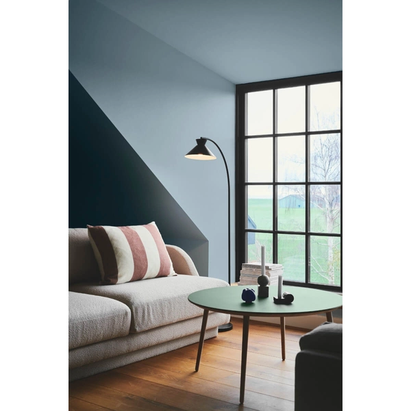 Salonowa lampa podłogowa DIAL 2213394003 do czytania czarny