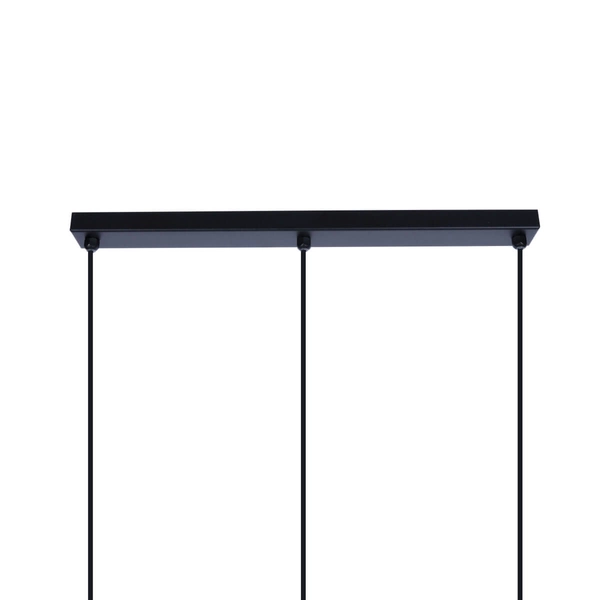 3-punktowa lampa wisząca Gelato K-4861 Kaja nad stół do jadalni czarna