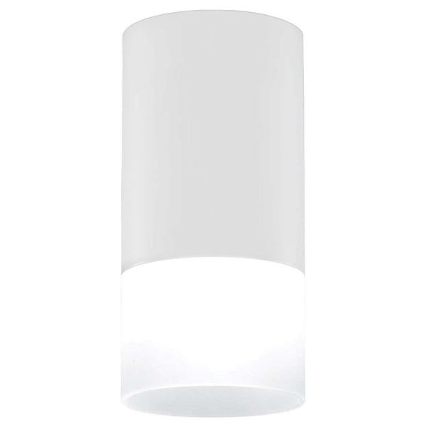 Sufitowa lampa spot 2273686 okrągła tuba downlight industrialny biały