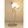 Lampa podłogowa HUMAN MSE1501100556 metalowa kule białe srebrne