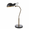 Biurkowa lampka do gabinetu Largo 95478 Endon aluminiowa czarna mosiężna