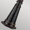 Stojąca lampa do ogrodu Baltimore BT5-L Elstead zewnętrzna IP44 brązowa