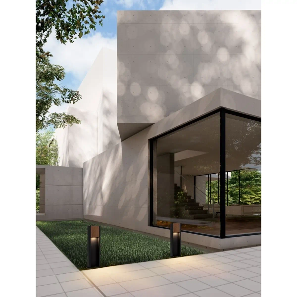 Lampa ogrodowa stojąca BRONTEL LE75118 LED 11W 3000K czarny