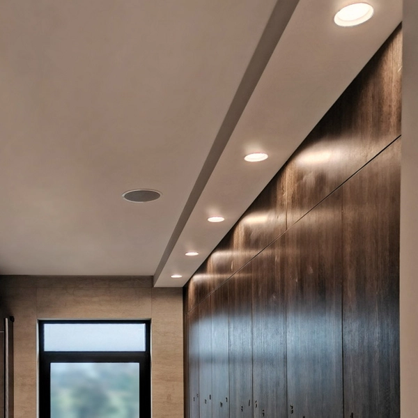 Oczko łazienkowe Sun 293102102 Elkim LED 10W 3000K wpust IP44 biały