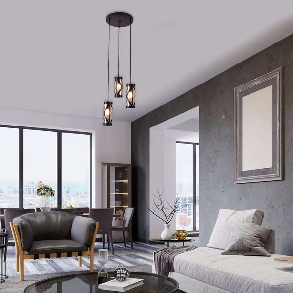 LAMPA wisząca OBERON 5339 Rabalux szklana OPRAWA kaskada ZWIS klosz obudowany brązowa kawowa bursztynowa