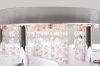 Ażurowy plafon glamour DRS8006/5 WH NET siatka biały