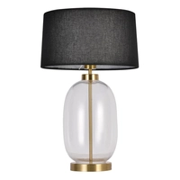 przezroczysty || czarny