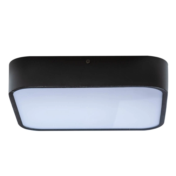 Minimalistyczna lampa przysufitowa Lucie do kuchni czarna