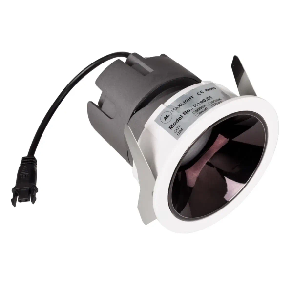 Oprawa wpustowa do lampy Trafo H190.02 okrągła do modułu biały