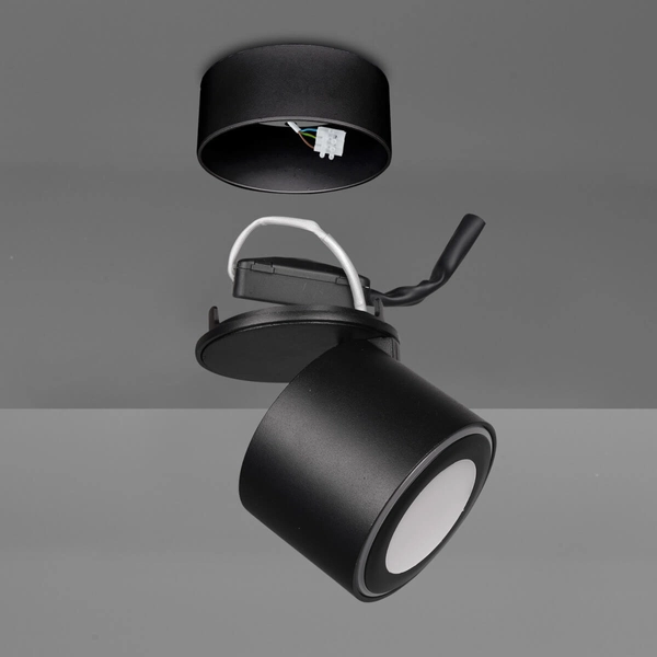 Sufitowa lampa TAURUS 652910132 Trio LED 5W 3000K reflektorek czarna