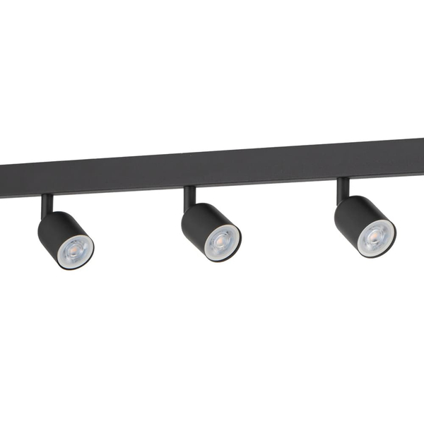 Wielopunktowa lampa sufitowa Top 1019 TK Lighting reflektorki czarna