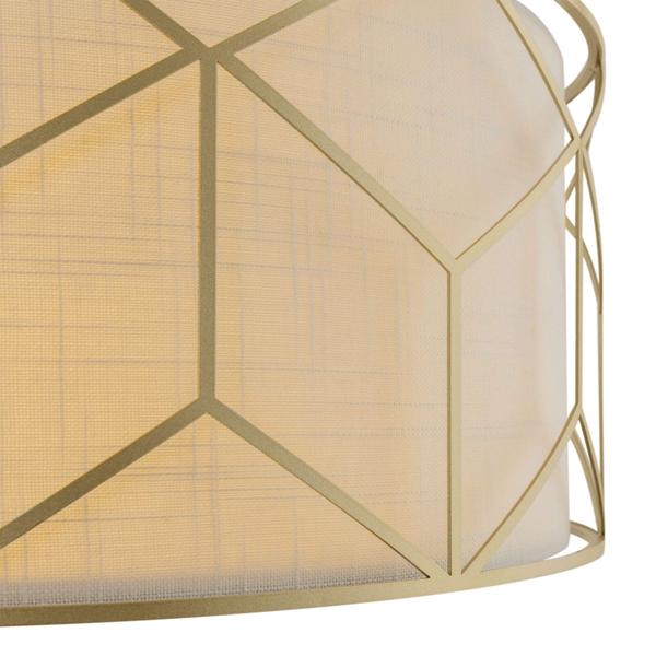 Lampa wisząca Messina H223PL-03G dekoracyjna druciana złota