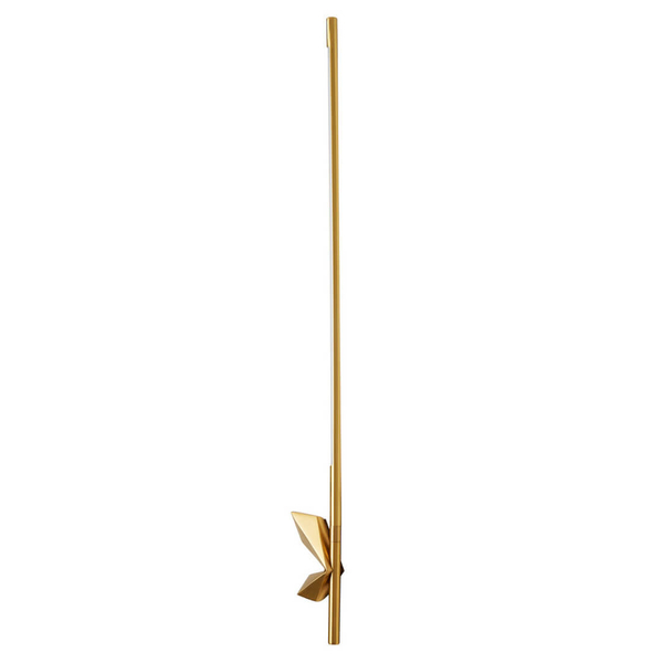 Minimalistyczna lampa ścienna FLORENCE ST-9515 GOLD LED 5W 3000K złoty