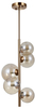 Pokojowa lampa wisząca Canello PND-406007-V5-HBR mosiężna