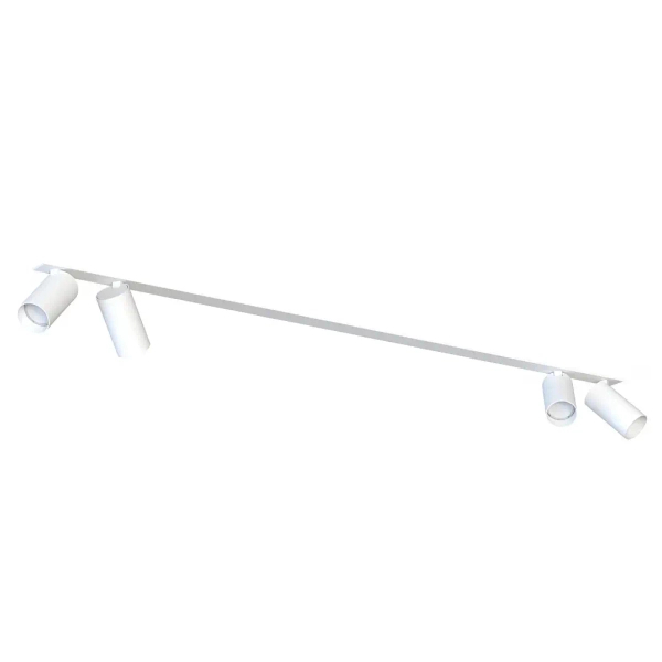 Podtynkowa belka lampa MONO 7831 regulowana do sypialni biała