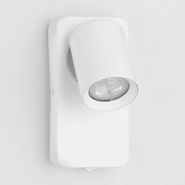 Lampa ścienna do przedpokoju TAGUA LE44379 regulowana sopel rurka biała