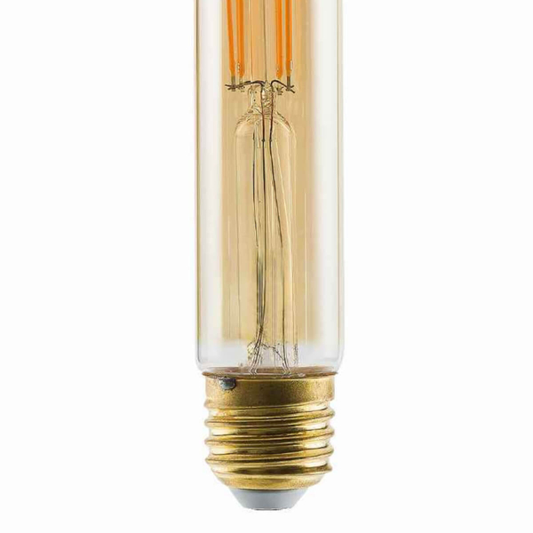 Podłużna żarówka Vintage 10595 LED 6W 2200K 450lm 230V tuba bursztynowy