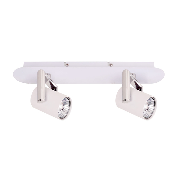 Spot LAMPA sufitowa BLAND FH31712AJ13-WCH Italux reflektorki OPRAWA metalowa kinkiet ścienny biały