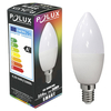 Świecznikowa żarówka RGB 311399 Polux B37 LED 4,5W E14 płomykowa 350lm 230V biała ciepła