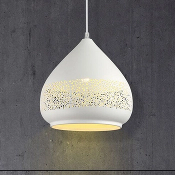 LAMPA wisząca KAIA 2279 Rabalux ażurowa OPRAWA zwis vintage biały