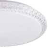 Plafon LAMPA sufitowa IRINA 310767 Polux glamour OPRAWA okrągła LED 36W 2700-6500K z efektem gwiazd biały