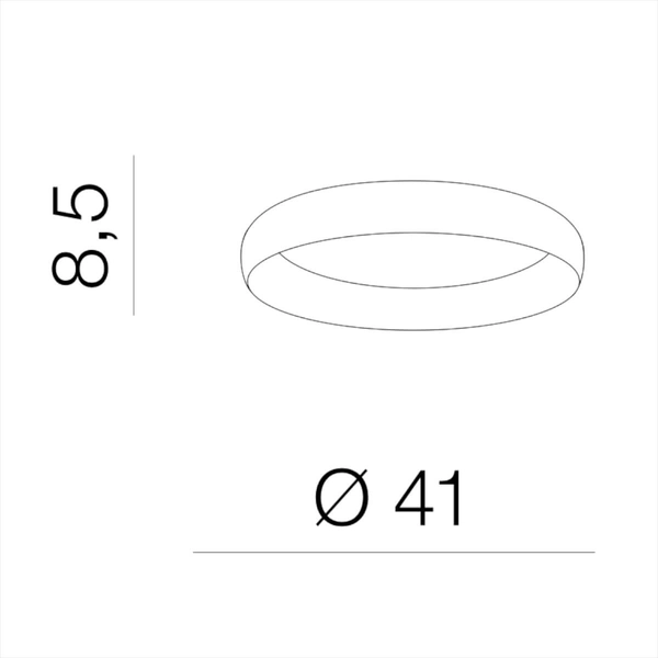 Sufitowa lampa Antonio AZ5068 LED 32W 3000-6500K pilot brązowa