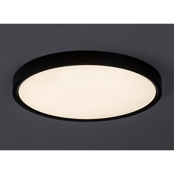 Okrągły plafon do kuchni PAULOS 71072 LED 24W 4000K czarny