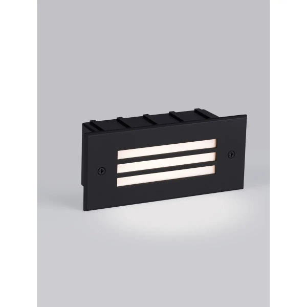 Zewnętrzny led ścienny SORELIO LE75315 LED 4W 3000K IP65 czarny