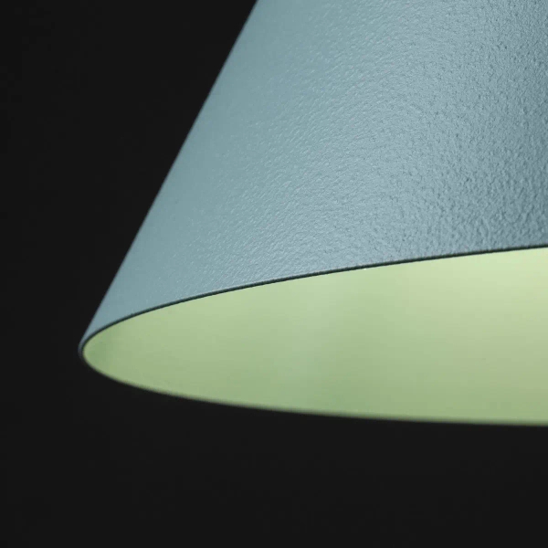 Stożkowa lampa wisząca CONO 6651 do salonu miętowy