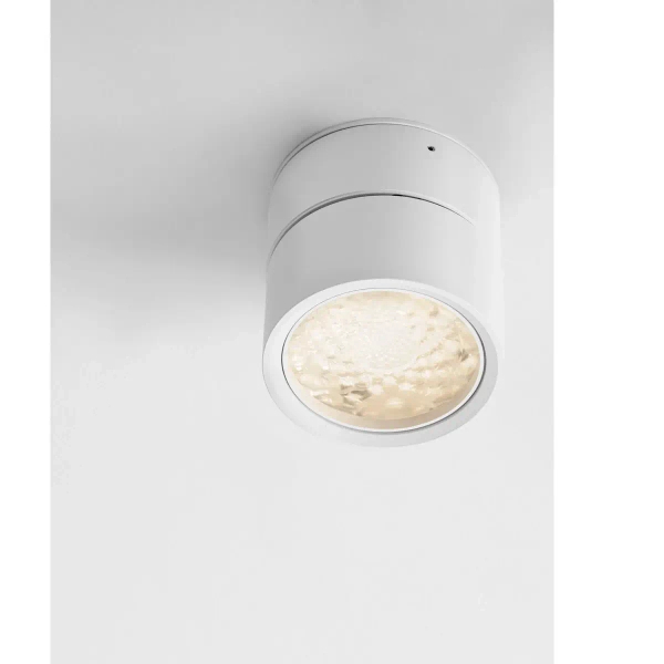 Sufitowa lampa regulowana MALERTA biała LE45518 1xLED 12W 3000K oczko okrągłe