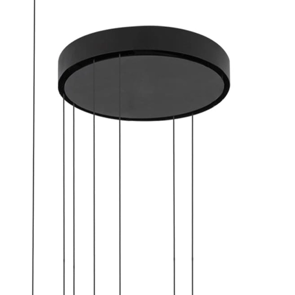 Potrójna lampa wisząca ring Circolo 10867 Nowodvorski LED 45W 4000K czarna
