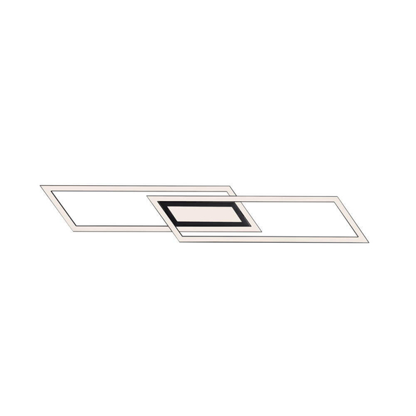 Czarna lampa sufitowa Asmin 14694-18 LED 45W 3000K pokojowy plafon