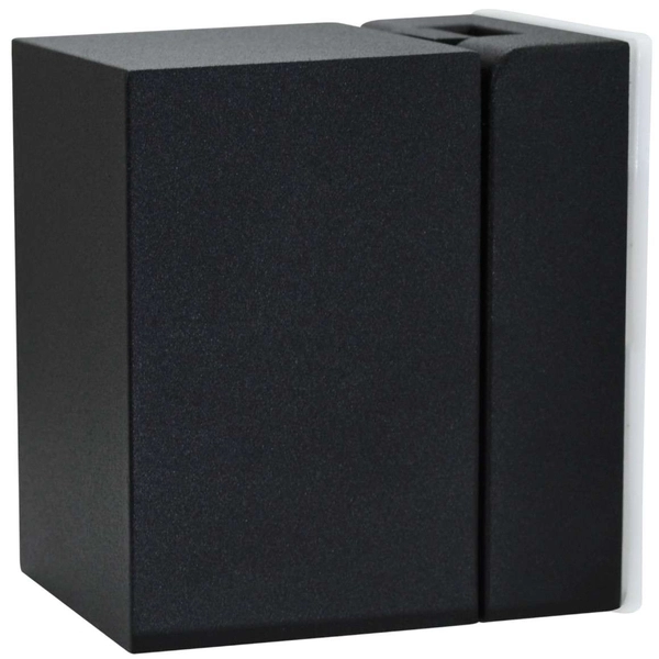 Elewacyjna LAMPA ogrodowa BOSTON 303325 Polux ścienna OPRAWA kostka zewnętrzna KINKIET metalowy na taras IP44 outdoor czarny