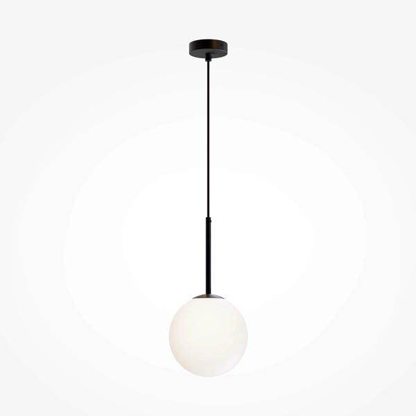 Minimalistyczna wisząca lampa Basic Form MOD321PL-01B1 czarna