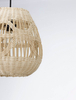 Naturalna lampa wisząca REYNOSA LE42950 hampton beżowa czarna